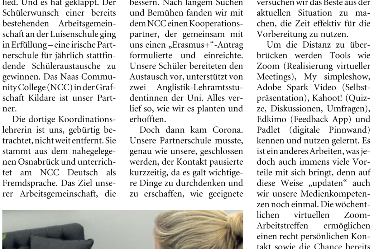 Die Luise zieht’s nach Irland