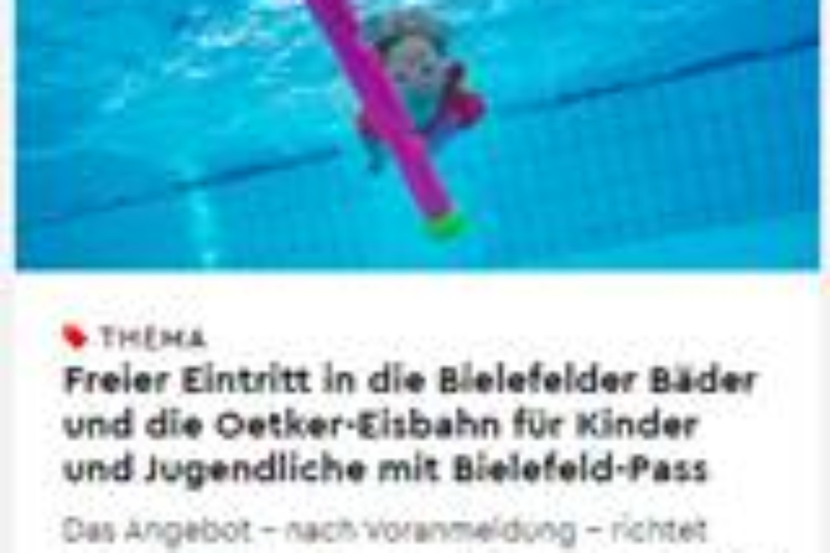 Freier Eintritt mit dem Bielefeld-Pass